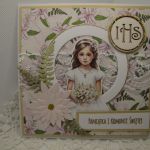 Kartka Komunijna dla dziewczynki 08 - 