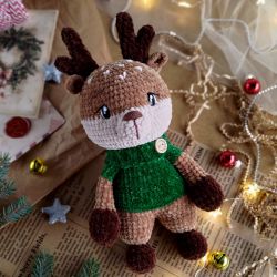 Jelonek pluszowy, Przytulanka reniferek, Pluszak dla dzieci