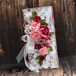 Bukiet ślubnych róż