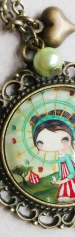 Wiosenna Dziewczyna  NASZYJNIK