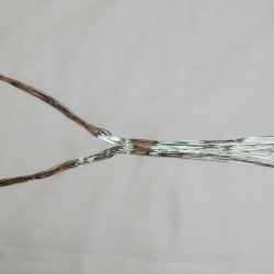 Długi naszyjnik z łańcuszków