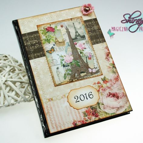Kalendarz 2016 -przechadzka ulicami Paryża