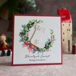 Personalizowana kartka bożonarodzeniowa BN20D - Personalizowana kartka bożonarodzeniowa