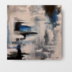 Abstrakcja-obraz akrylowy formatu 100x100 cm 