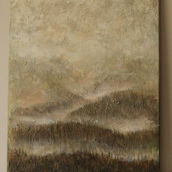 Obraz "Tatrzańska mgła" 40x50cm