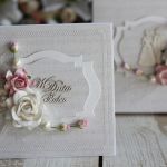 Romantyczna kartka ślubna z pudełkiem 2 - kartka ślubna z personalizacją