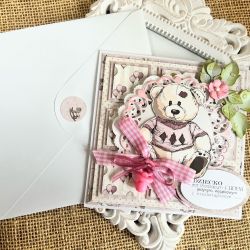 210,Kartka na narodziny dziewczynki