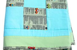 Patchwork do łóżeczka dziecięcego "Samochodziki"