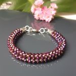 Bransoletka Burgund Snake 23.53 - 