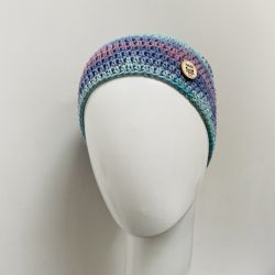 Czapka przejściowa cienka beanie smerf bawełna 6