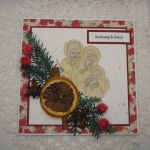 Kartka na Boże Narodzenie w pudełku 02 - pachnąca - 