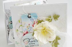 Romantyczny album harmonijka z pudełkiem