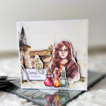 Kartka urodzinowa Hermiona - Kartka urodzinowa z Hermioną