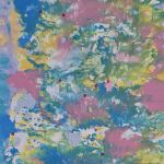 Wiosenne inspiracje ogrod , plotno 100x70x1 cm kazde  - 