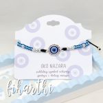 Bransoletka "Oko Nazara" BON2602 - pleciona bransoletka