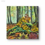 Podlasie  na płótnie,  50x50x1cm  - 