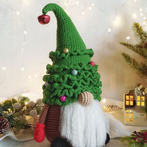 Skrzat Choinka, Skrzat świąteczny, Krasnal do dekoracji