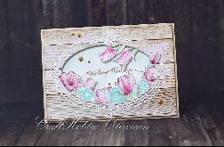 Wesołego Alleluja - pisanki i tulipany