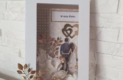 Kartka na ślub w pudełku 2