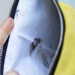 Kolorowa kosmetyczka podróżna z weluru - 