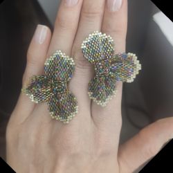 Kolczyki z koralików _1