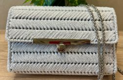 Makramowa torebka damska na ramię do eleganckich stylizacji