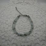 Delikatna bransoletka z akwamarynu 11 - 