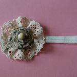 Opaska niemowlęca "Mała rusałka" - 