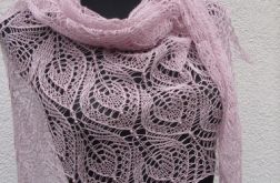 Różowa Gail z jedwabiem