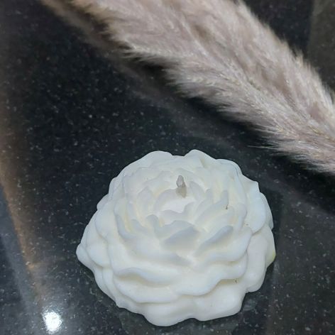 Świeca sojowa Kwiat piwonia MR handmade