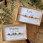 Bransoletka zodiakalna - Panna - lew i panna