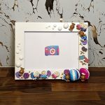 Ramka na zdjęcia cukierki i Makaroniki - Poziomo