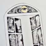 Verba sumus II, grafika, obraz malowany tuszem - 