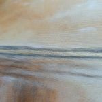 Pejzaż w brązie,złocie i pomarańczach - 