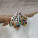 Owocowy Blask – Kolorowy komplet biżuterii z żywicy - 3