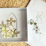 158,komunia -kartka w pudełku z torebką - 158,komunia -kartka w pudełku z torebką