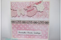 Kartka na Chrzest dla dziewczynki/