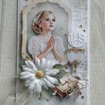 Kartka na komunię dla dziewczynki - 