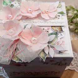 Exsploding Box na Chrzest dla dziewczynki