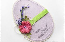 JAJKO - kwiecista kartka wielkanocna