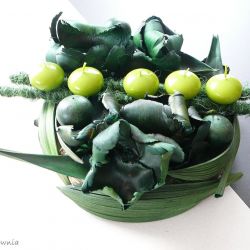 Dekoracja "Gra w zielone"