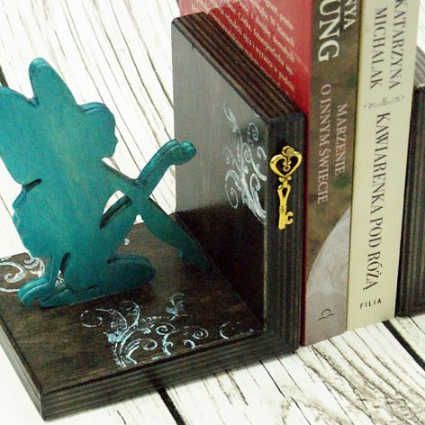 Podpórki do książek - Elfy