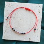 "Kaja II" - bransoletka z naturalnymi kamieniami - subtelna elegancja