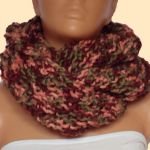 kolorowy komplet zimowy - 