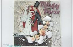 Kartka na Ślub z Parą Młodą