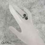 .Zawijas - srebrny pierścionek 190710-05 - Regulowany pierścionek