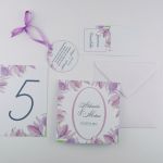 Zaproszenia Ślubne Purple Garden - 