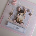 Personalizowana kartka urodzinowa ręcznie robiona konik - Personalizowana kartka urodzinowa ręcznie robiona konik