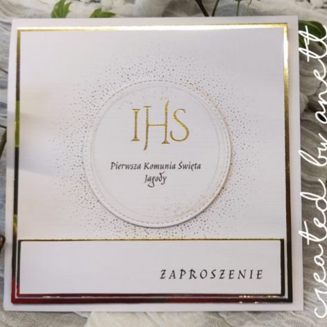 Zaproszenie na Komunię 