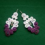 Ślubne biało-fioletowe - 